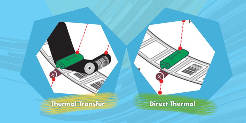 تفاوت بین لیبل زن حرارتی مستقیم و غیرمستقیم