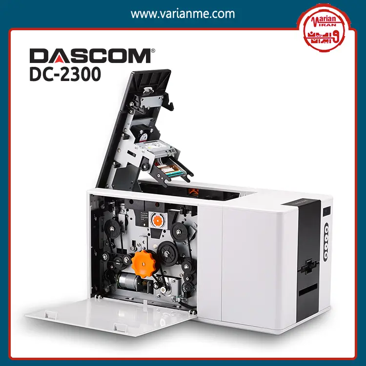 راهنمای گام به گام نصب و راه اندازی پرینتر چاپ کارت DASCOM DC2300