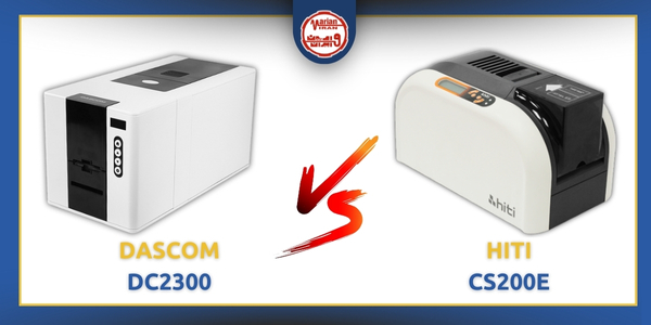 مقایسه پرینتر کارت داسکام DC2300 با هایتی CS200E
